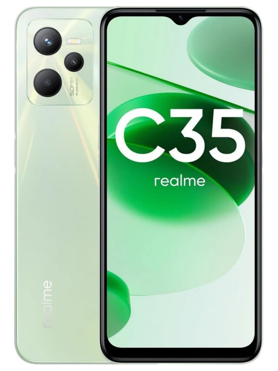 Realme С35 4/64 Гб (Зеленый)