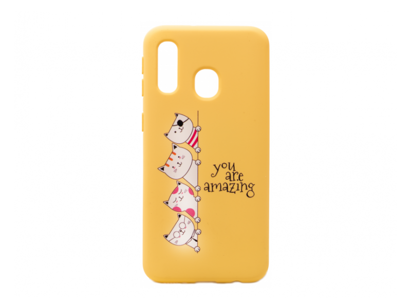 Клип-кейс Samsung Galaxy A40 (SM-A405) Pudding Print 6