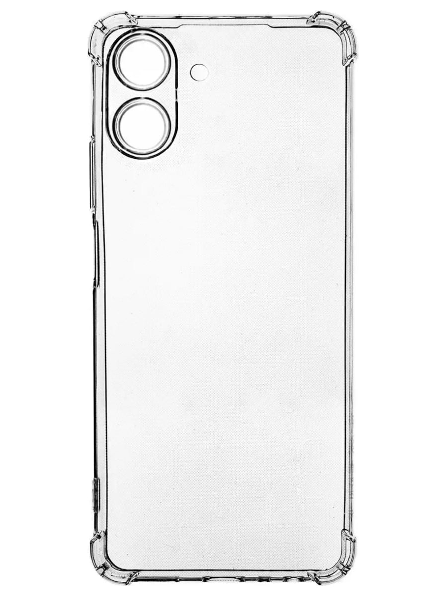 Клип-кейс PERO для Xiaomi Poco C65 Прозрачный