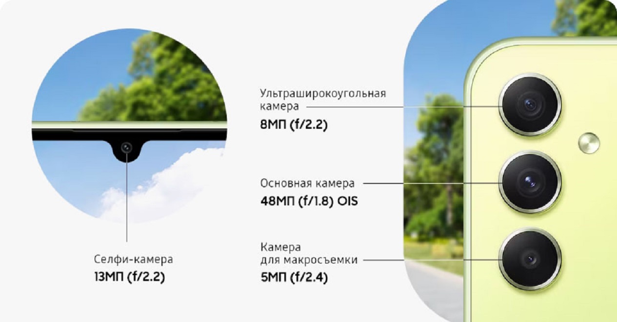 Samsung SM-A346 Galaxy A34 5G 8/256 Гб Серебряный