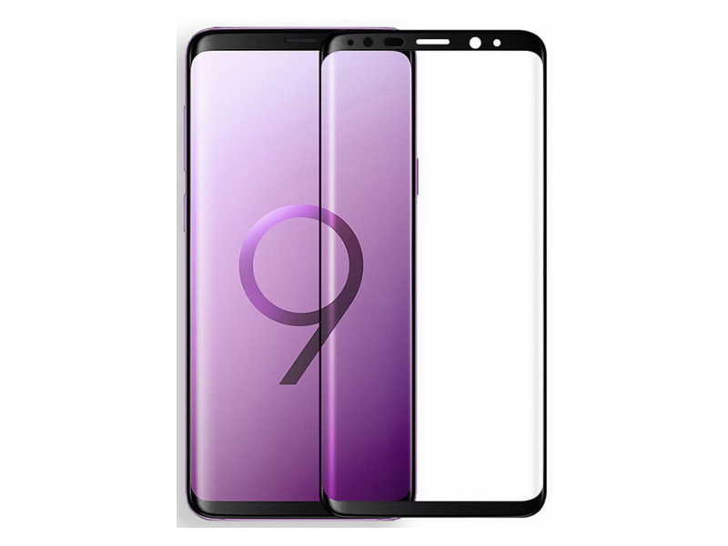 Защитное стекло для телефона Samsung Galaxy S9 Plus (SM-G965) Черный