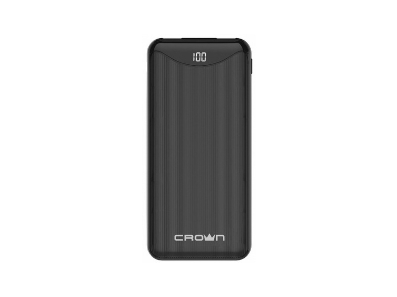 Внешний аккумулятор 10000 mAh 603 Quick Charge CrownMicro (Черный)