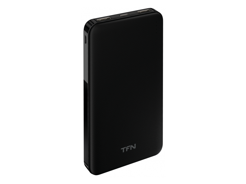 Внешний аккумулятор 10000 mAh Slim Duo TFN (Черный)