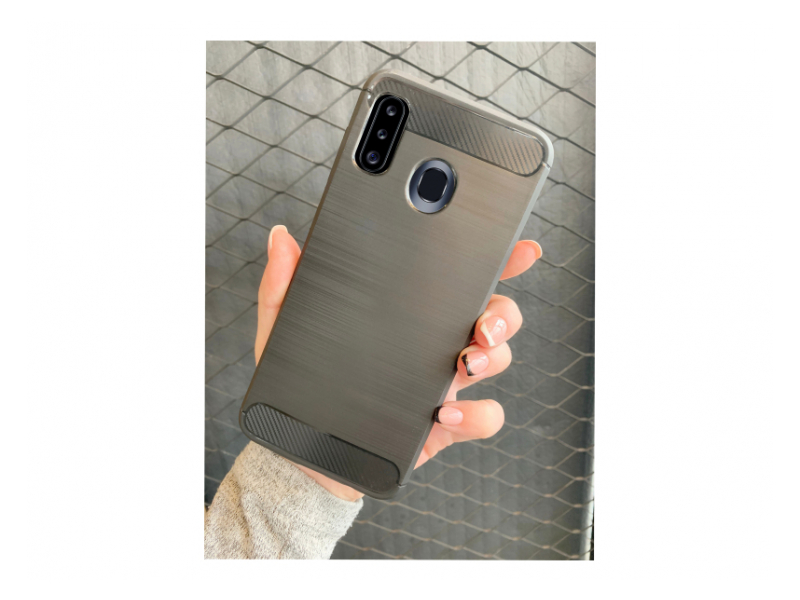 Клип-кейс Samsung Galaxy A20/A30 (A205/A305) Soft  TPU Черный