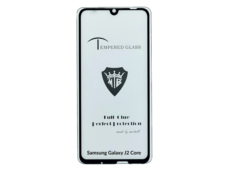 Защитное стекло для телефона Samsung Galaxy J2 Core (J260) Brera Черный