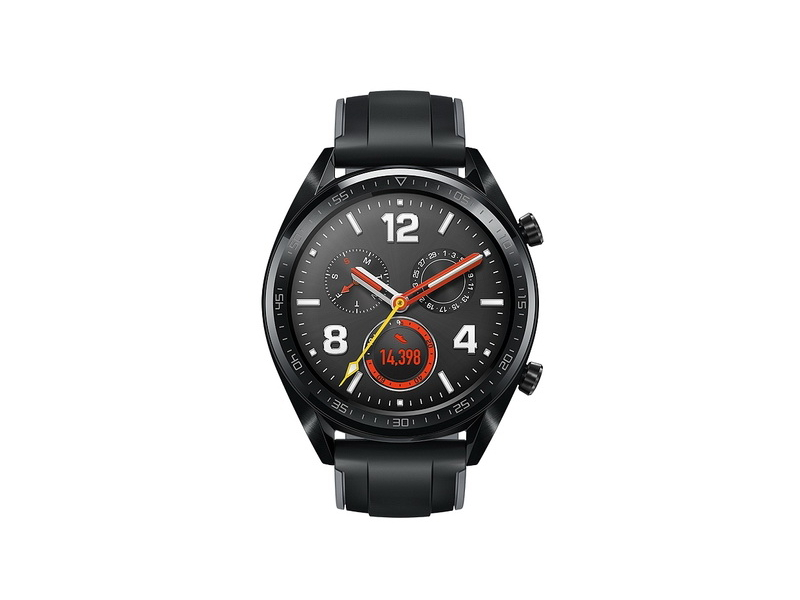 Huawei watch gt graphite black silicone strap 2025