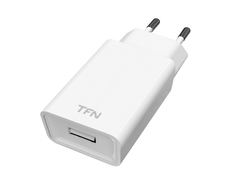 Сетевое зарядное устройство USB 2,0 1A Белый