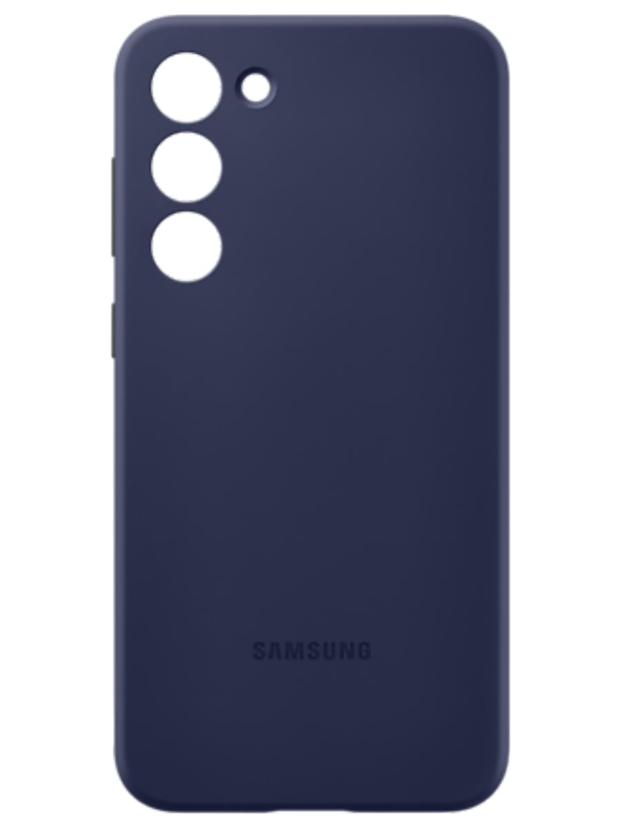 Клип-кейс для Samsung Galaxy S23+ (SM-G916) Silicone Case (Синий)