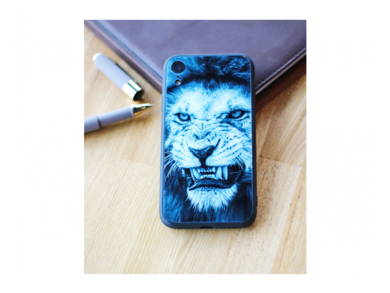 Клип-кейс Huawei Y7 2019 Glass Сustom 9