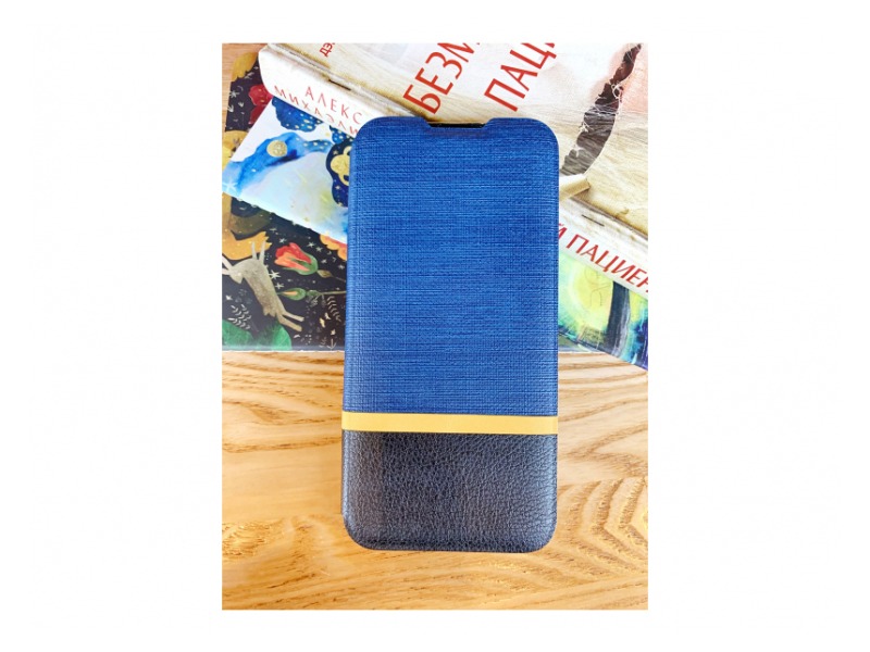 Чехол-книжка Samsung Galaxy A20/A30 (A205/A305) Leather Синий