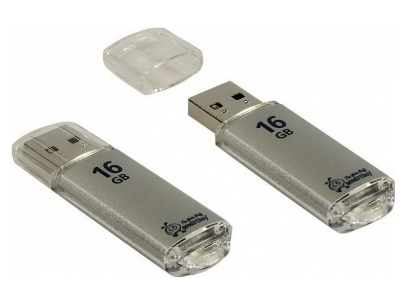 USB-флеш-накопитель 16 Gb V-Cut Серебряный