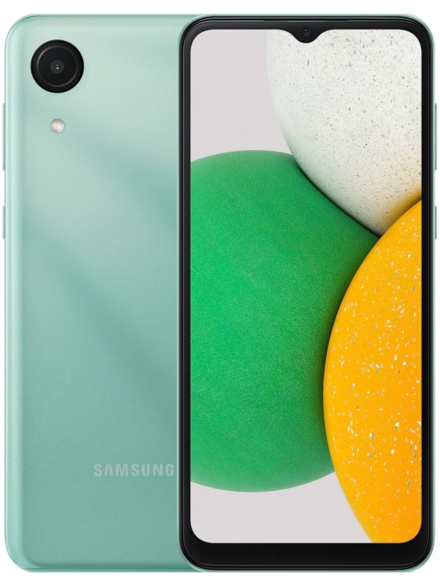 Смартфон Samsung Galaxy A03 Core 32 Гб (Мятный)