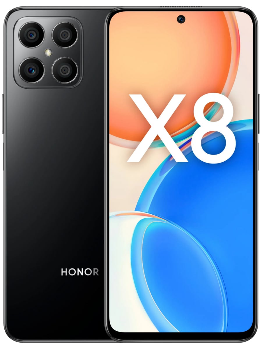 Honor X8 6+128 Гб (Черный)