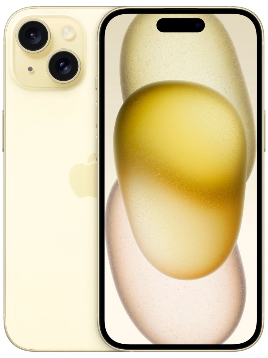 Apple iPhone 15 256 Гб (Желтый)
