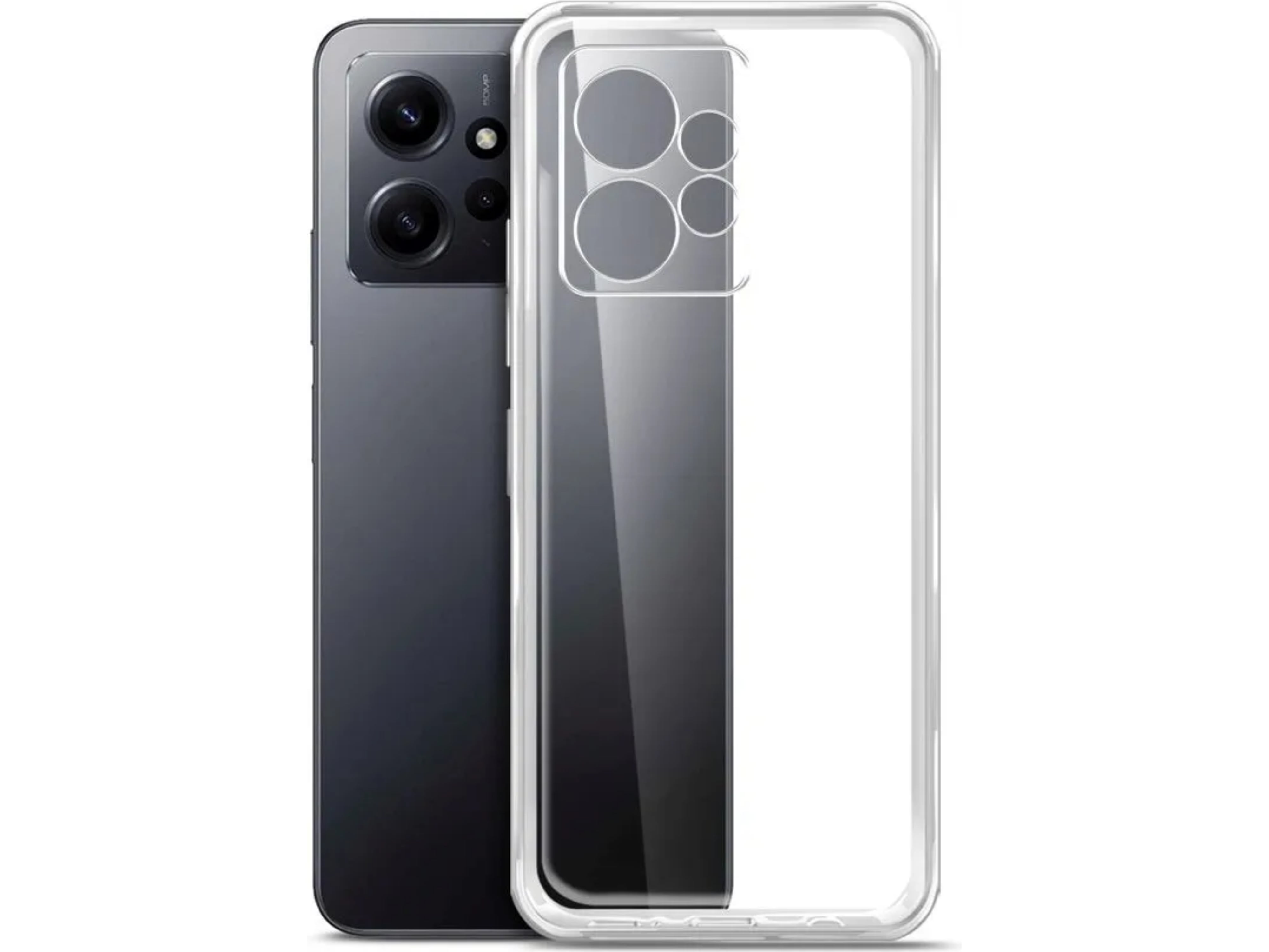 Клип-кейс для Xiaomi Redmi Note 12 Air Gresso (Прозрачный)