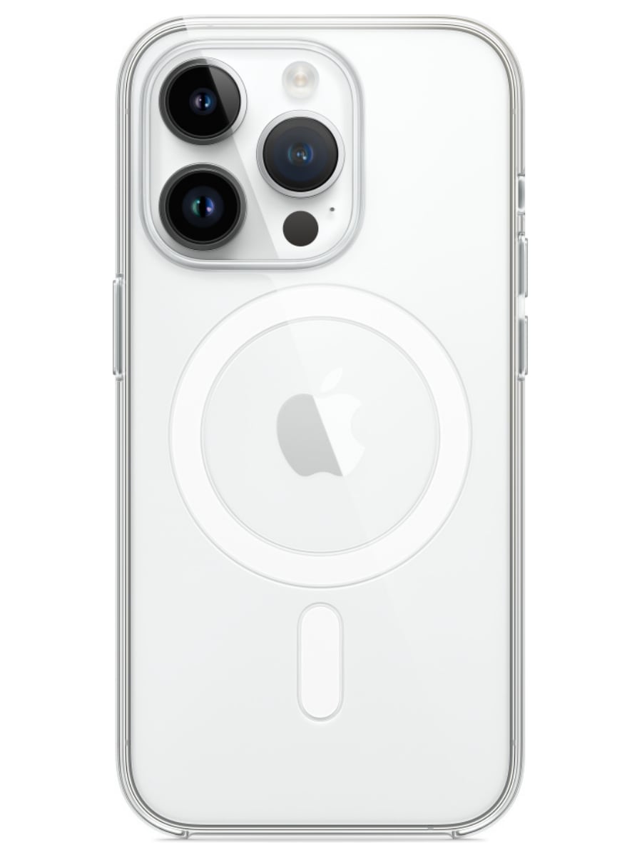 Клип-кейс для Apple iPhone 14 Pro Clear Case MagSafe (Прозрачный)