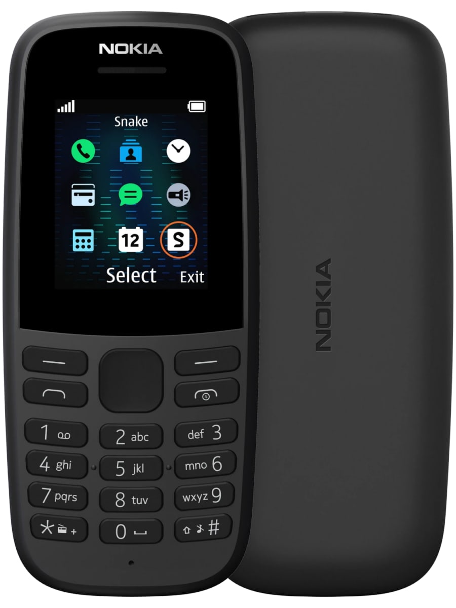 Nokia 105 SS 2019 (Черный)