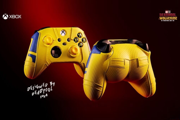 Новый геймпад от Xbox для фанатов Россомахи. Новый геймпад от Xbox для фанатов Россомахи.