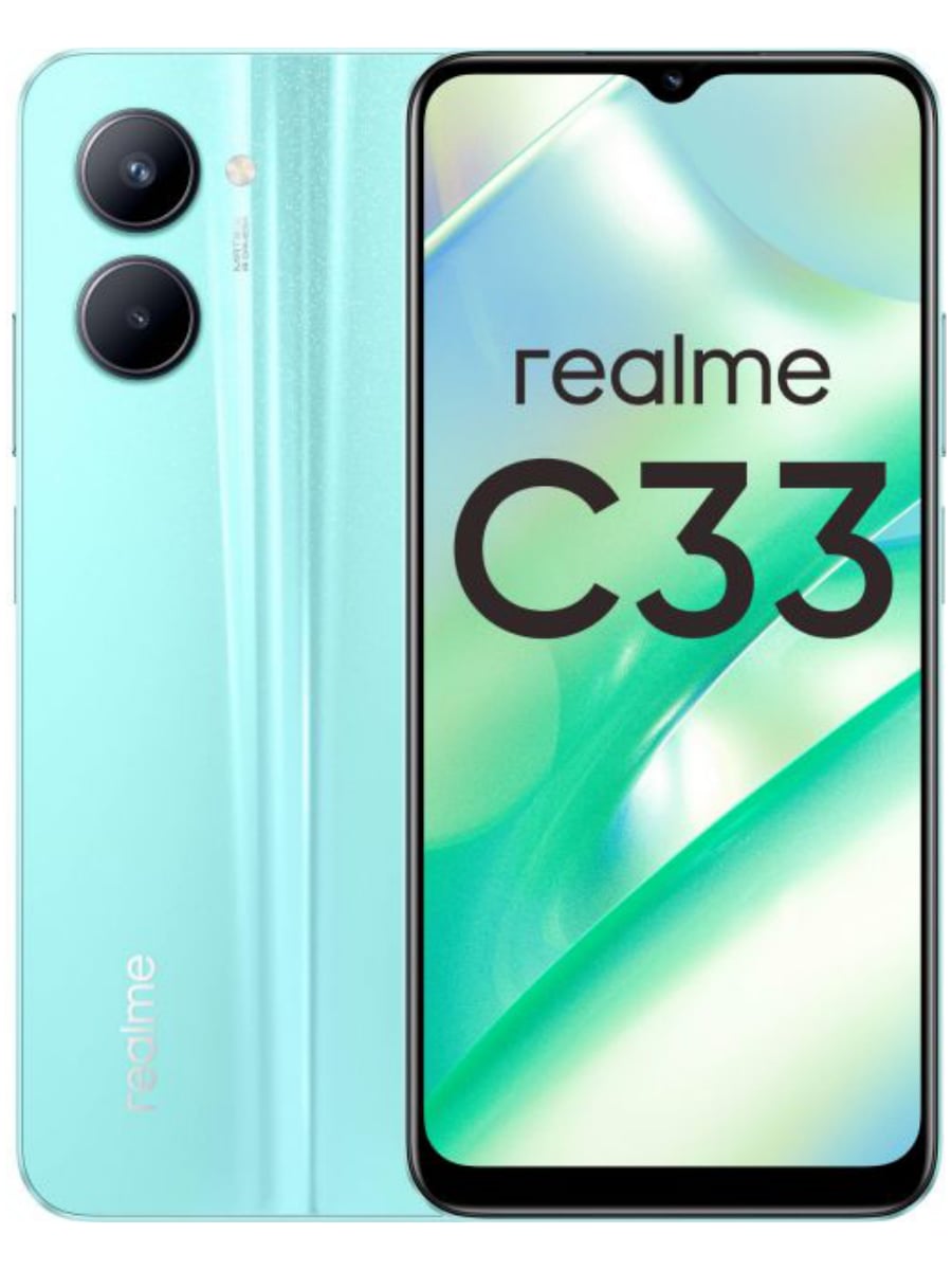 Realme C33 3/32 Гб (Голубой)