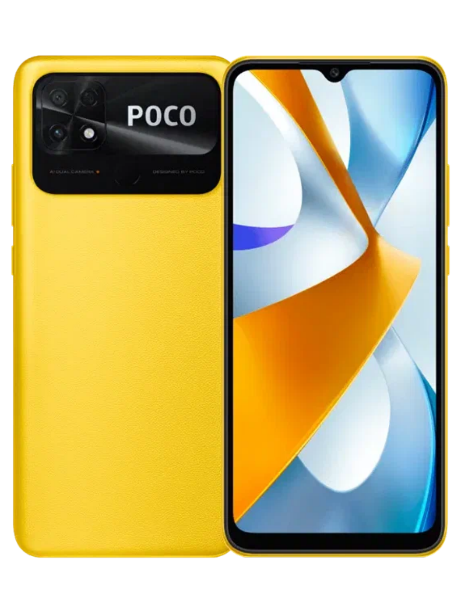 POCO C40 (3 Гб) 32 Гб (Желтый)