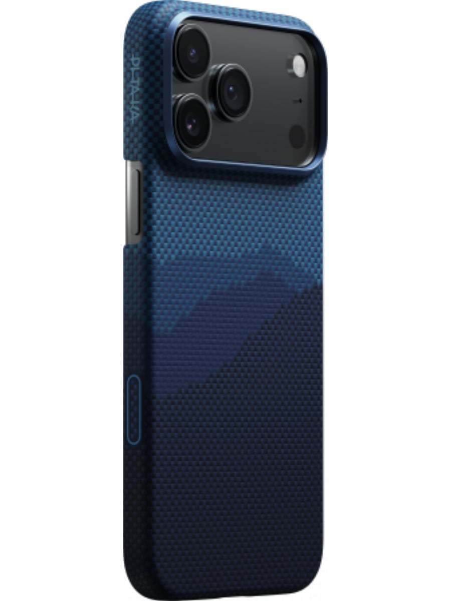 Клип-кейс iPhone 17 Pro Pitaka Ultra Slim Case Over the horizon Черный