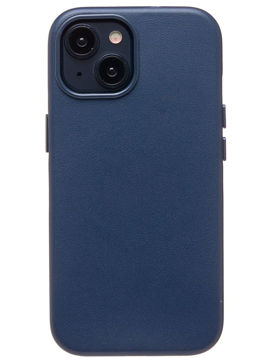 Клип-кейс Active для Apple iPhone 15 экокожа SafeMag ORG SM002 Синий