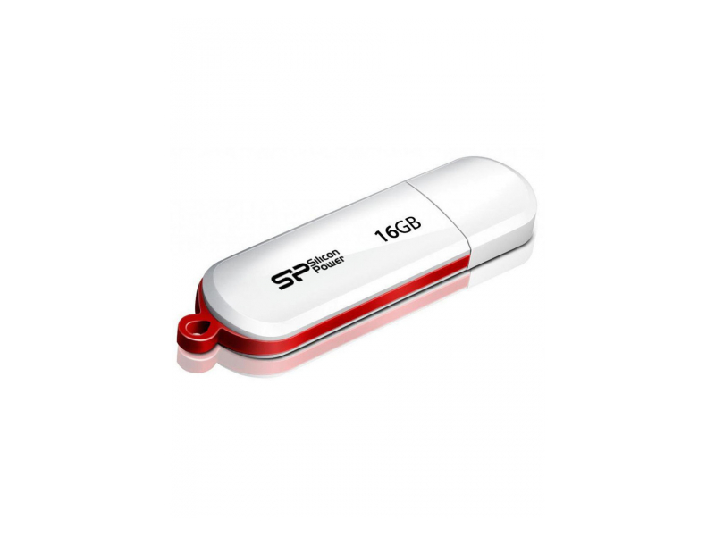 USB-флеш-накопитель 16Gb Silicon Power LuxMini 320 Белый
