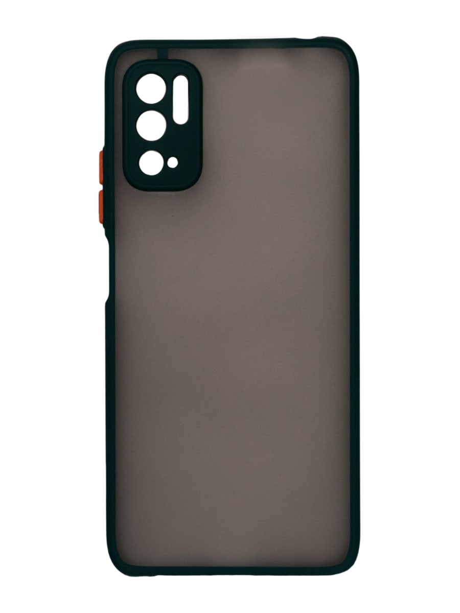 Клип-кейс Xiaomi Redmi Note 10Т/Poco M3 Hard case Зеленый