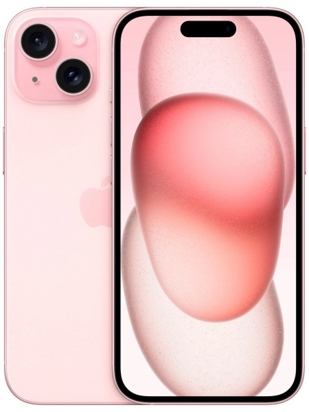 Apple iPhone 15 256 Гб (Розовый)