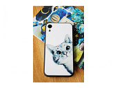 Клип-кейс iPhone XS MAX Glass Сustom 7