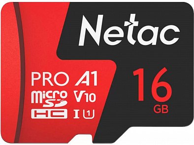 Карта памяти MicroSD Netac 16GB P500 Extreme Pro без адаптера