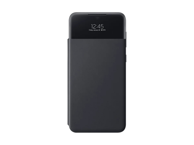 Чехол-книжка Samsung Smart S View Wallet Cover для Samsung Galaxy A33 (Черный)