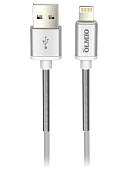 Кабель USB - Lightining OLMIO HD 1.2м, 2.1A