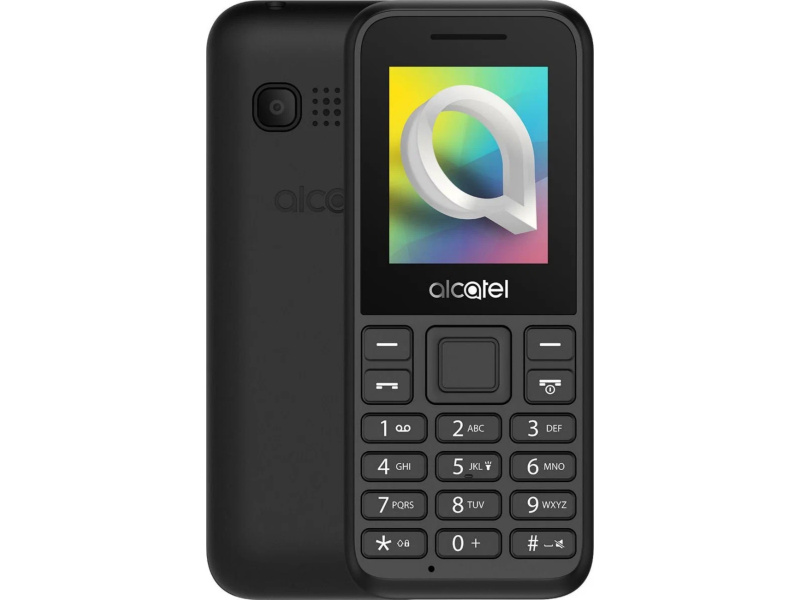 Alcatel 1068D Black    (Черный)