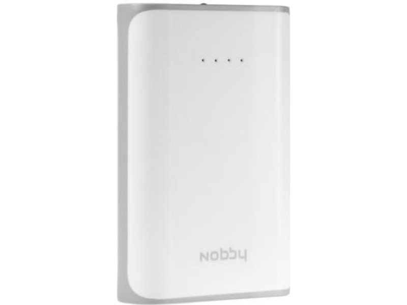 Внешний аккумулятор 6000 mAh Nobby Practic 012 Белый