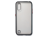 Клип-кейс Samsung Galaxy A01 (SM-A015) Matt Hard case Черный