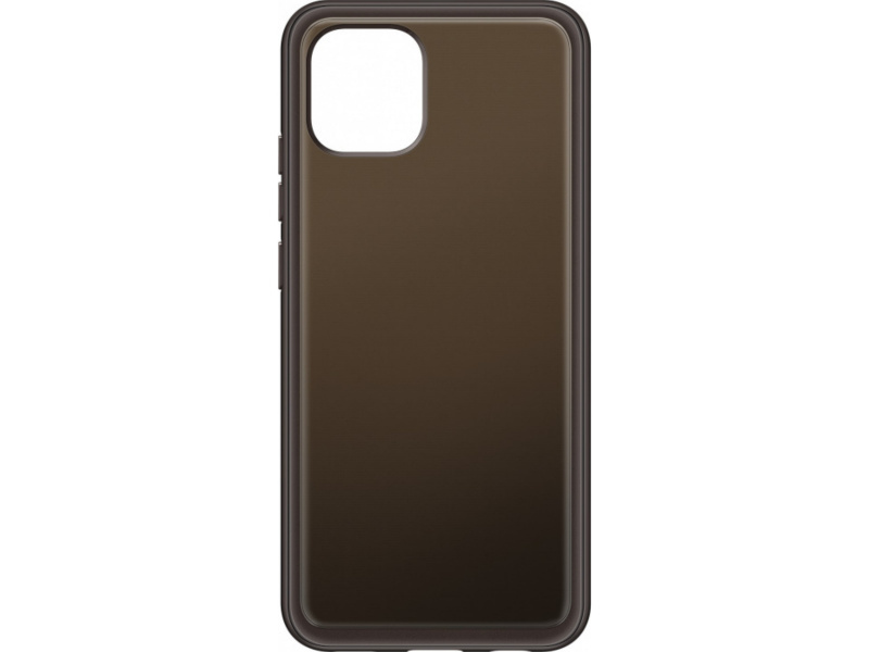 Клип-кейс Samsung Clear для Galaxy A03 (Черный)