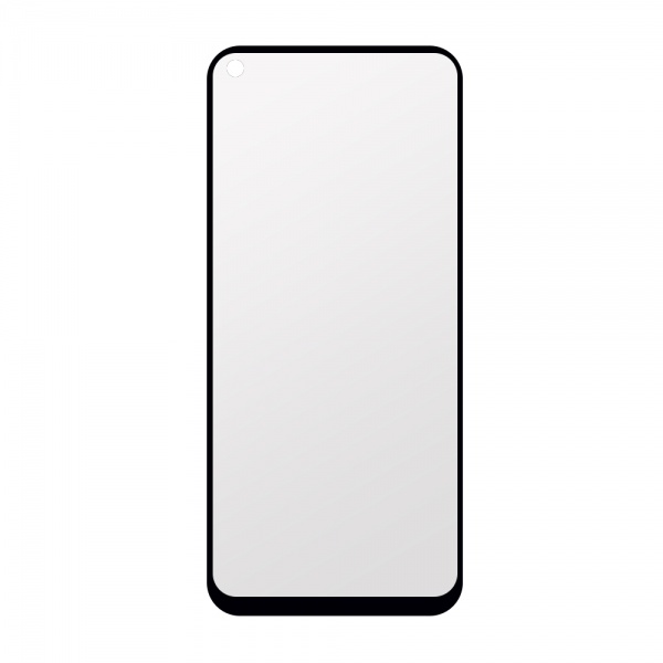 Защитное стекло для Oppo A53 (Черный)