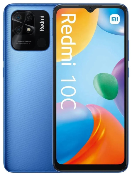 Xiaomi Redmi 10C 3/128 Гб Синий