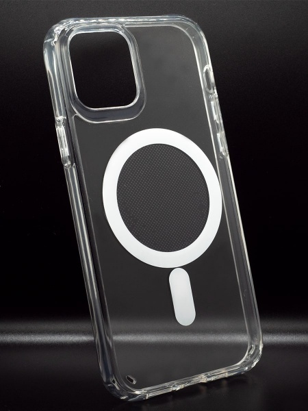Клип-кейс для iPhone 12 Pro Magnet case (Белый)