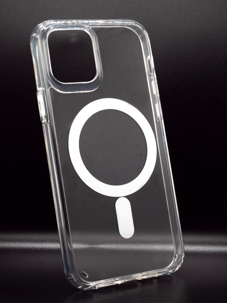 Клип-кейс для iPhone 12 Magnet case (Белый)