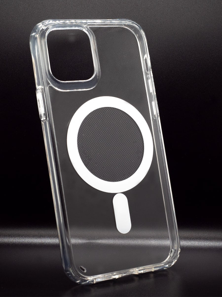 Клип-кейс для iPhone 12 Magnet case (Белый)