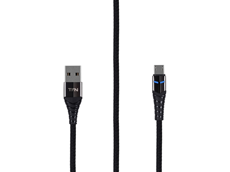 Кабель USB - micro USB knight 1.0 м (Черный)