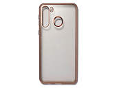 Клип-кейс Samsung Galaxy A21 (SM-A215) Matt Hard case Розовый