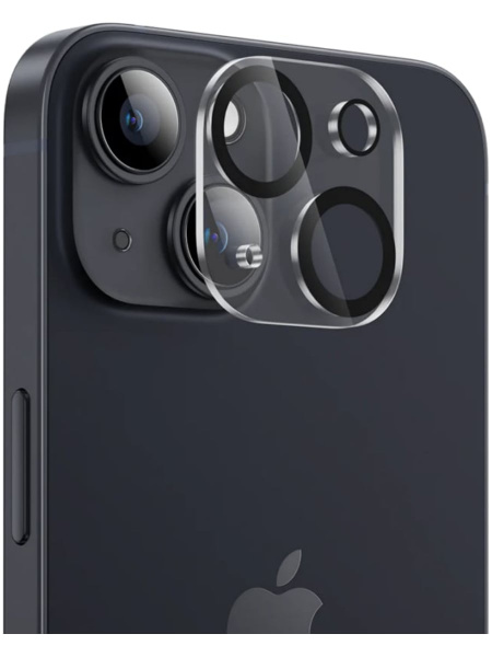 Защитное стекло на заднюю камеру Benks Air Shield для iPhone 15/15 Plus Прозрачный