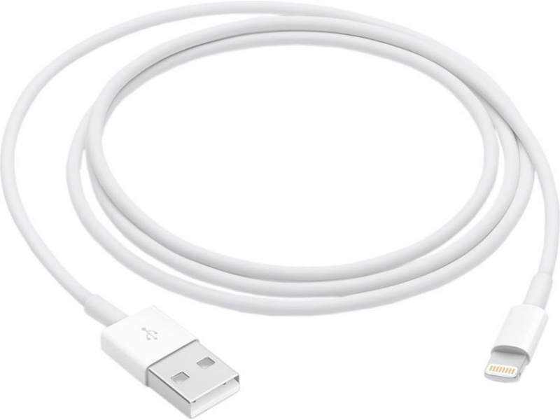 Кабель для Apple Lightning to USB 1м  (Белый)