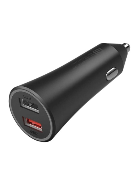 Автомобильная зарядка Xiaomi Mi 37W Dual-Port Car Charger (Черный)