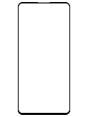 Защитное стекло Full Glue Premium Krutoff для Realme C67