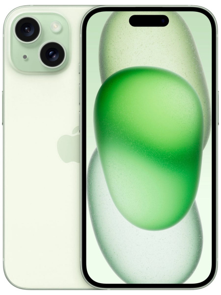 Apple iPhone 15 256 Гб (Зеленый)