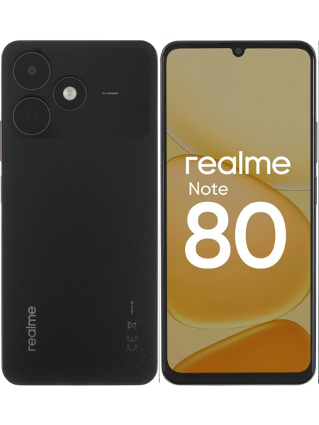 Realme Note 80 4/64 Гб Черный